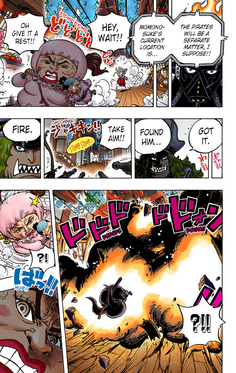 Read One Piece (Colored) chapter 993 image 10 on Lezhin