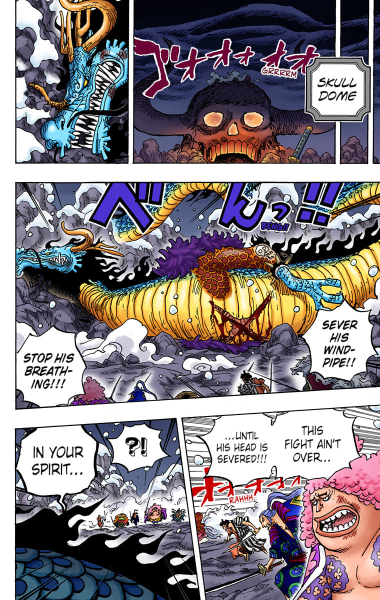 Read One Piece (Colored) chapter 993 image 12 on Lezhin