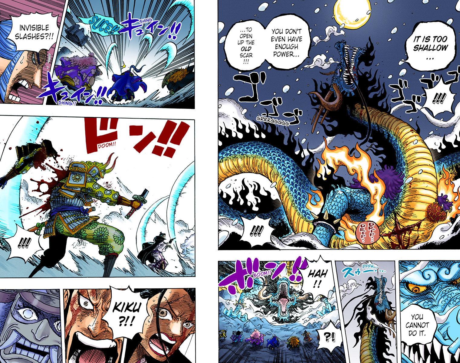 Read One Piece (Colored) chapter 993 image 14 on Lezhin