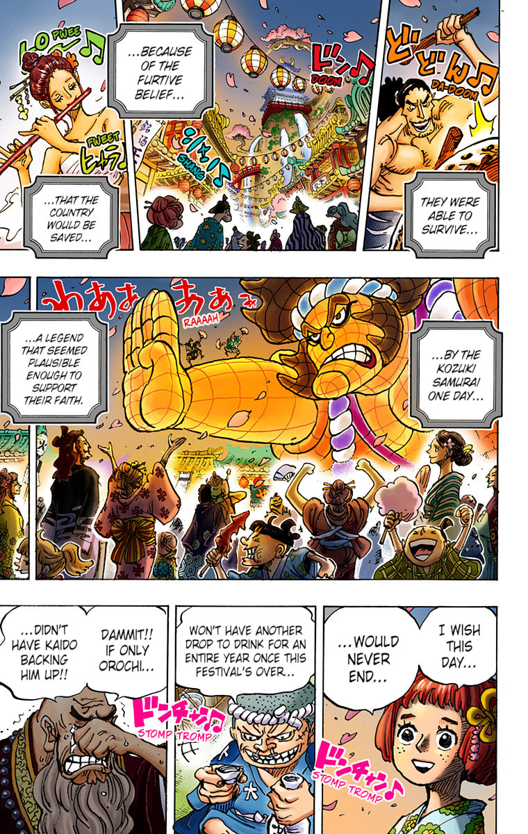 Read One Piece (Colored) chapter 993 image 2 on Lezhin