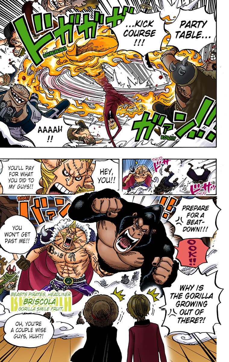 Read One Piece (Colored) chapter 993 image 6 on Lezhin