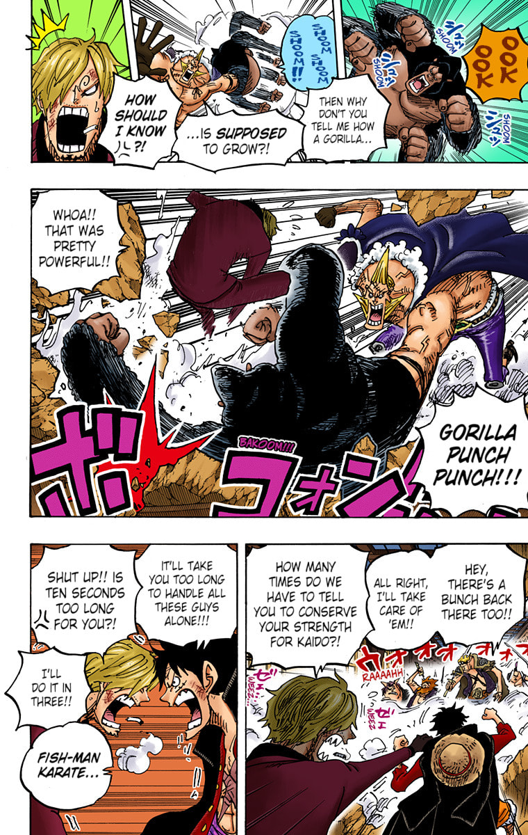 Read One Piece (Colored) chapter 993 image 7 on Lezhin