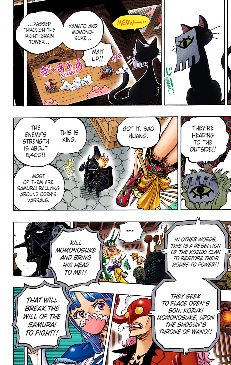 Read One Piece (Colored) chapter 993 image 9 on Lezhin