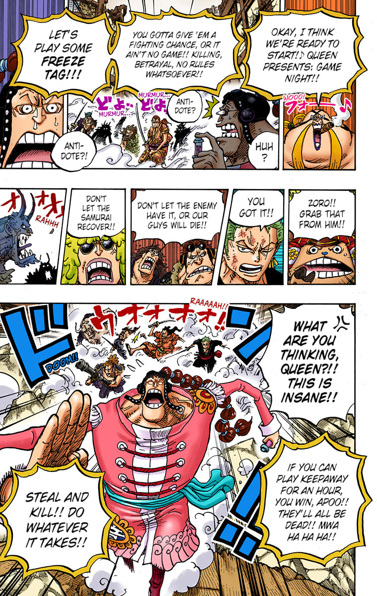 Read One Piece (Colored) chapter 994 image 11 on Lezhin