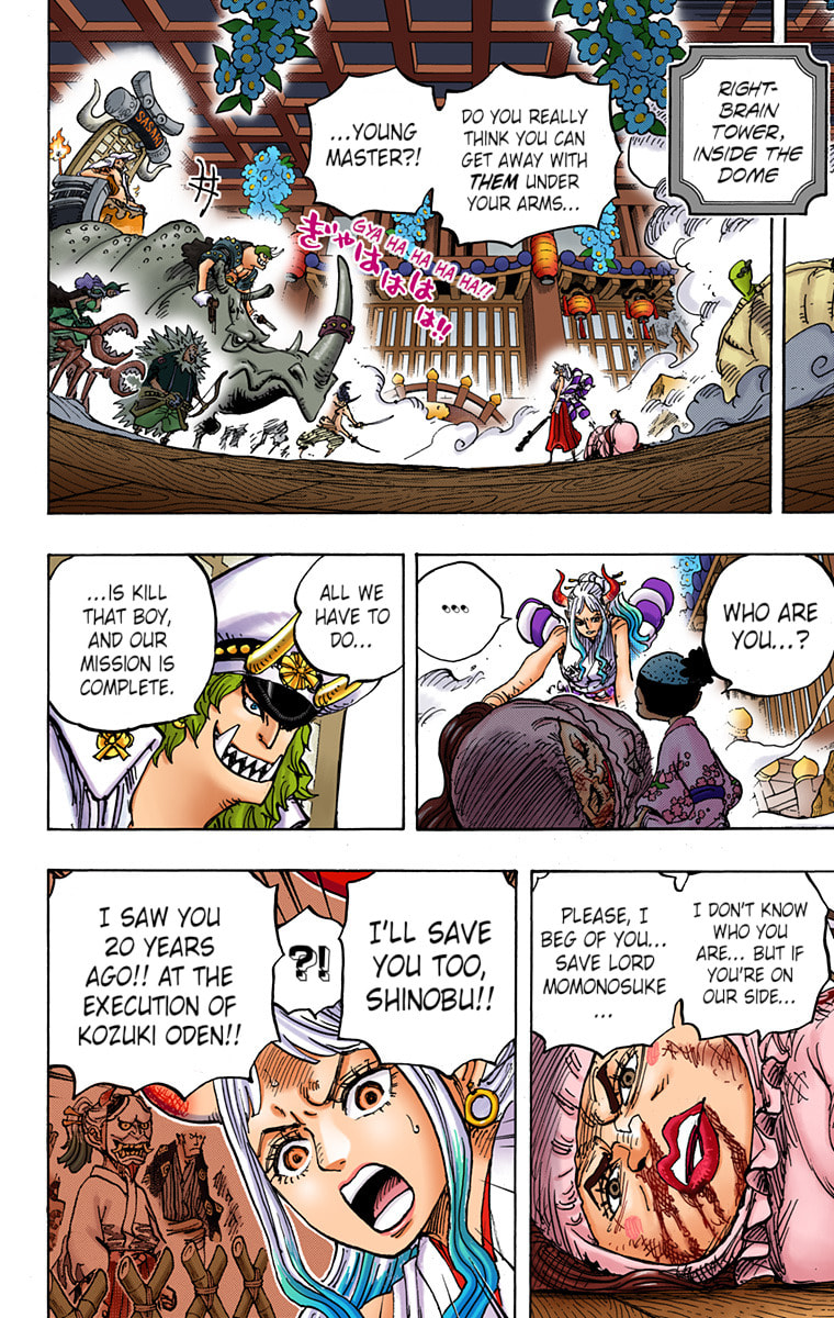 Read One Piece (Colored) chapter 994 image 12 on Lezhin