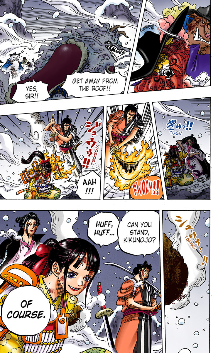 Read One Piece (Colored) chapter 994 image 2 on Lezhin