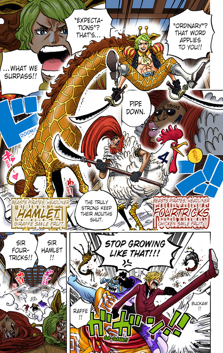 Read One Piece (Colored) chapter 994 image 5 on Lezhin