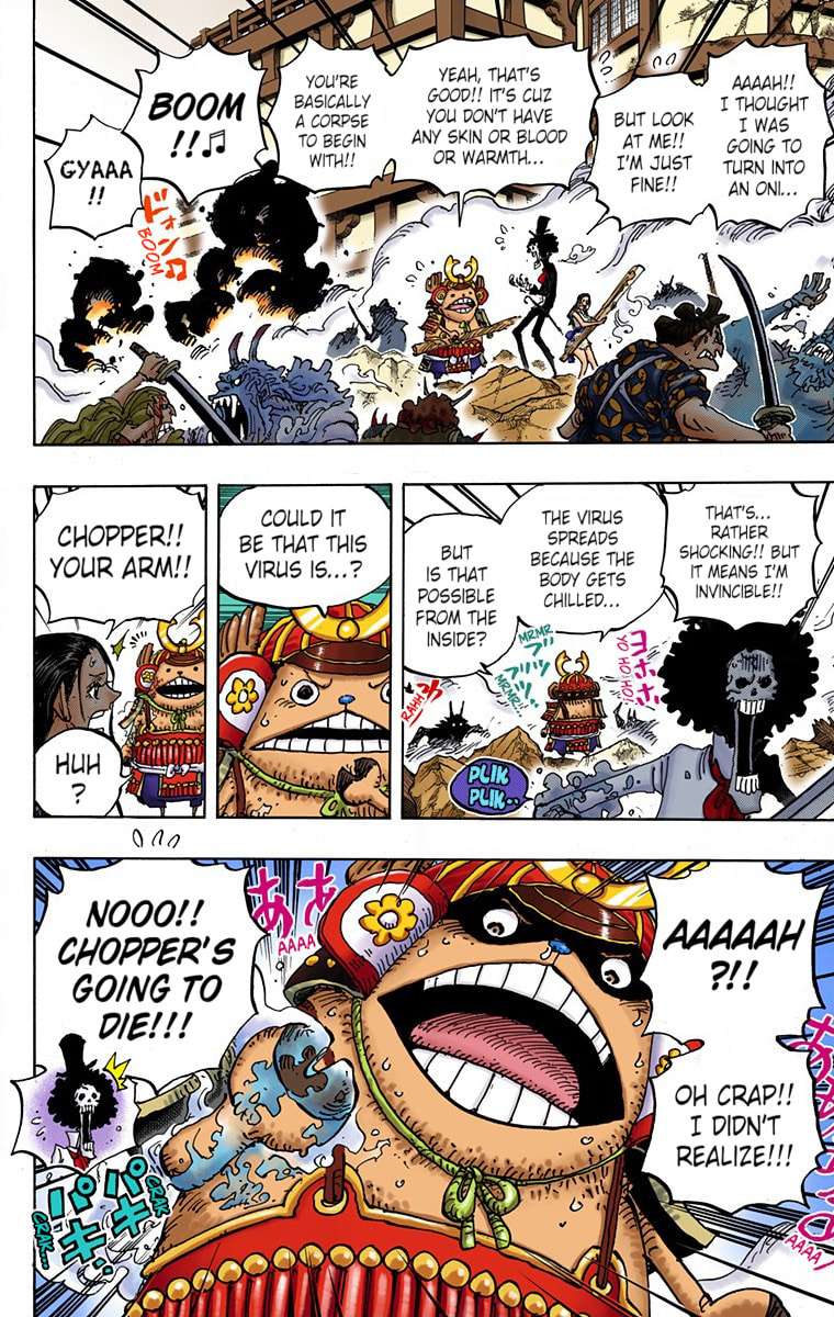 Read One Piece (Colored) chapter 995 image 10 on Lezhin
