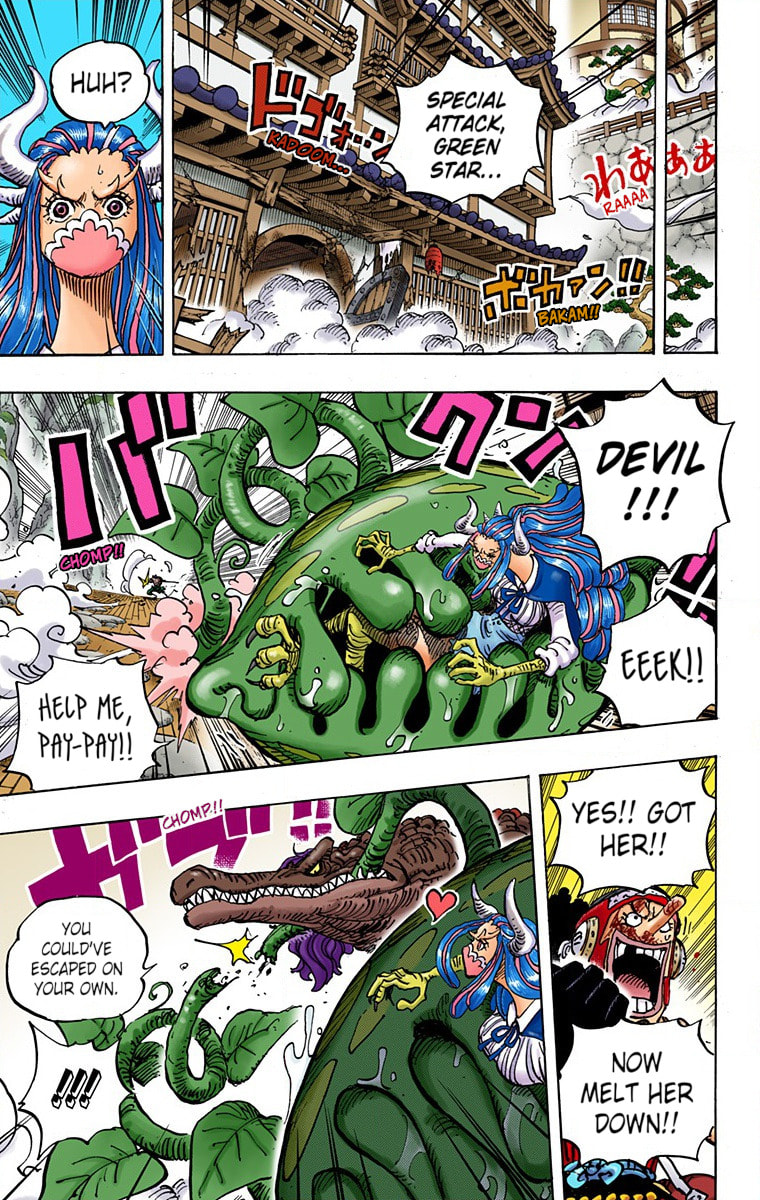 Read One Piece (Colored) chapter 995 image 11 on Lezhin