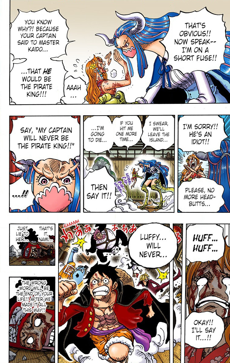 Read One Piece (Colored) chapter 995 image 14 on Lezhin