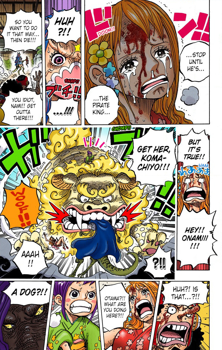 Read One Piece (Colored) chapter 995 image 15 on Lezhin