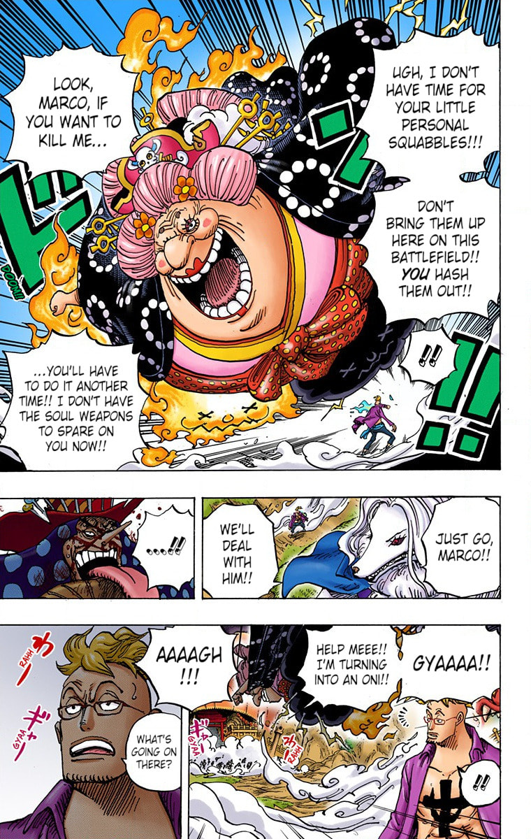 Read One Piece (Colored) chapter 995 image 5 on Lezhin