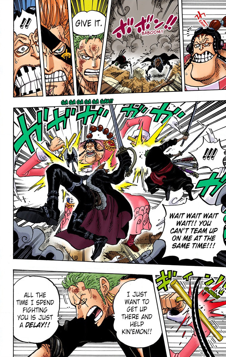 Read One Piece (Colored) chapter 995 image 8 on Lezhin