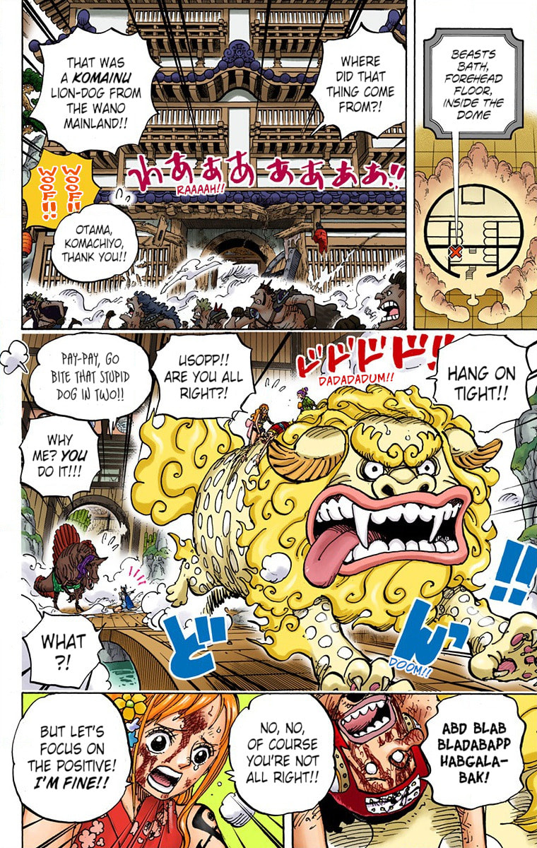 Read One Piece (Colored) chapter 996 image 1 on Lezhin