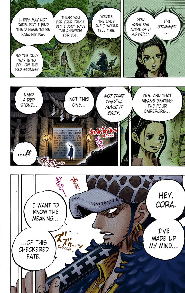 Read One Piece (Colored) chapter 996 image 11 on Lezhin
