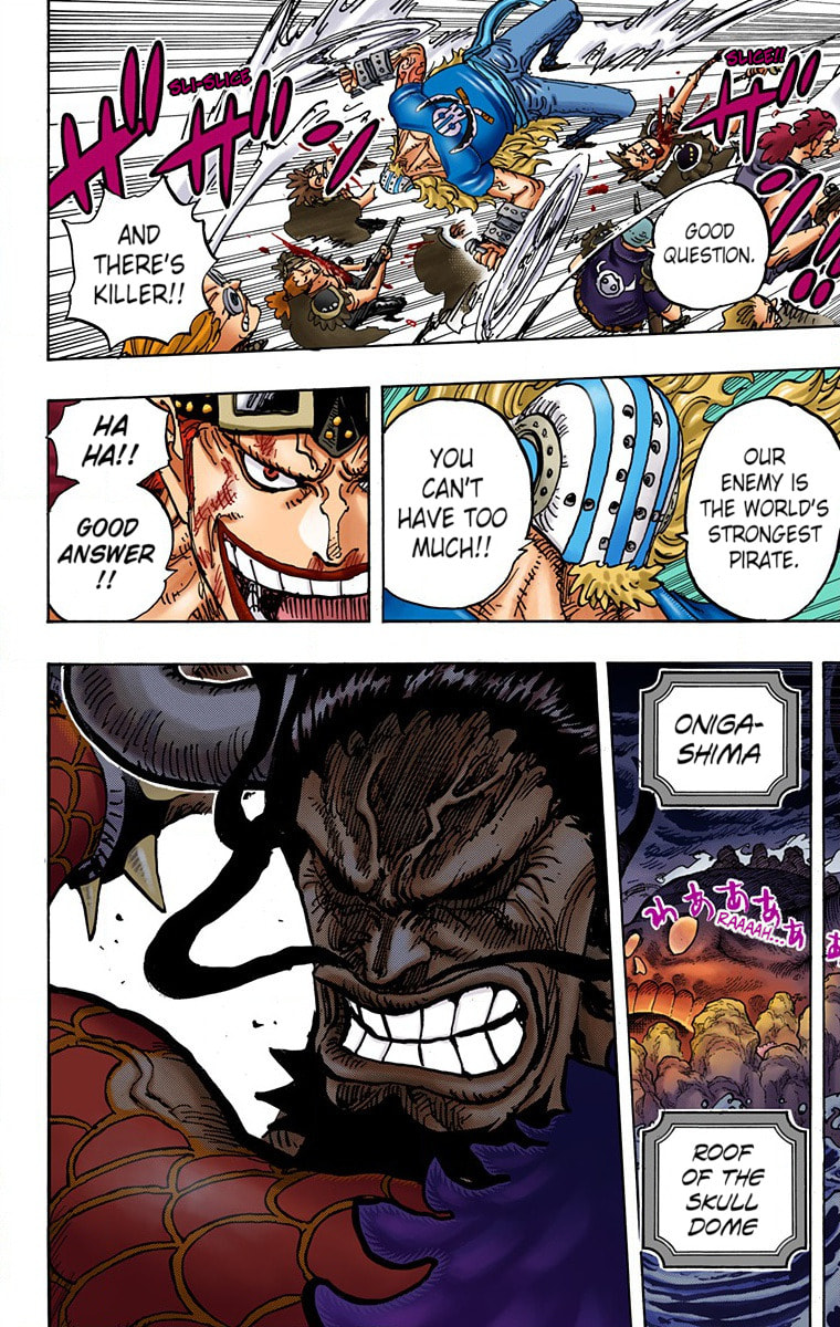 Read One Piece (Colored) chapter 996 image 13 on Lezhin