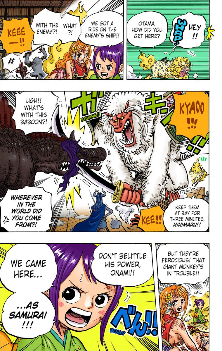 Read One Piece (Colored) chapter 996 image 2 on Lezhin