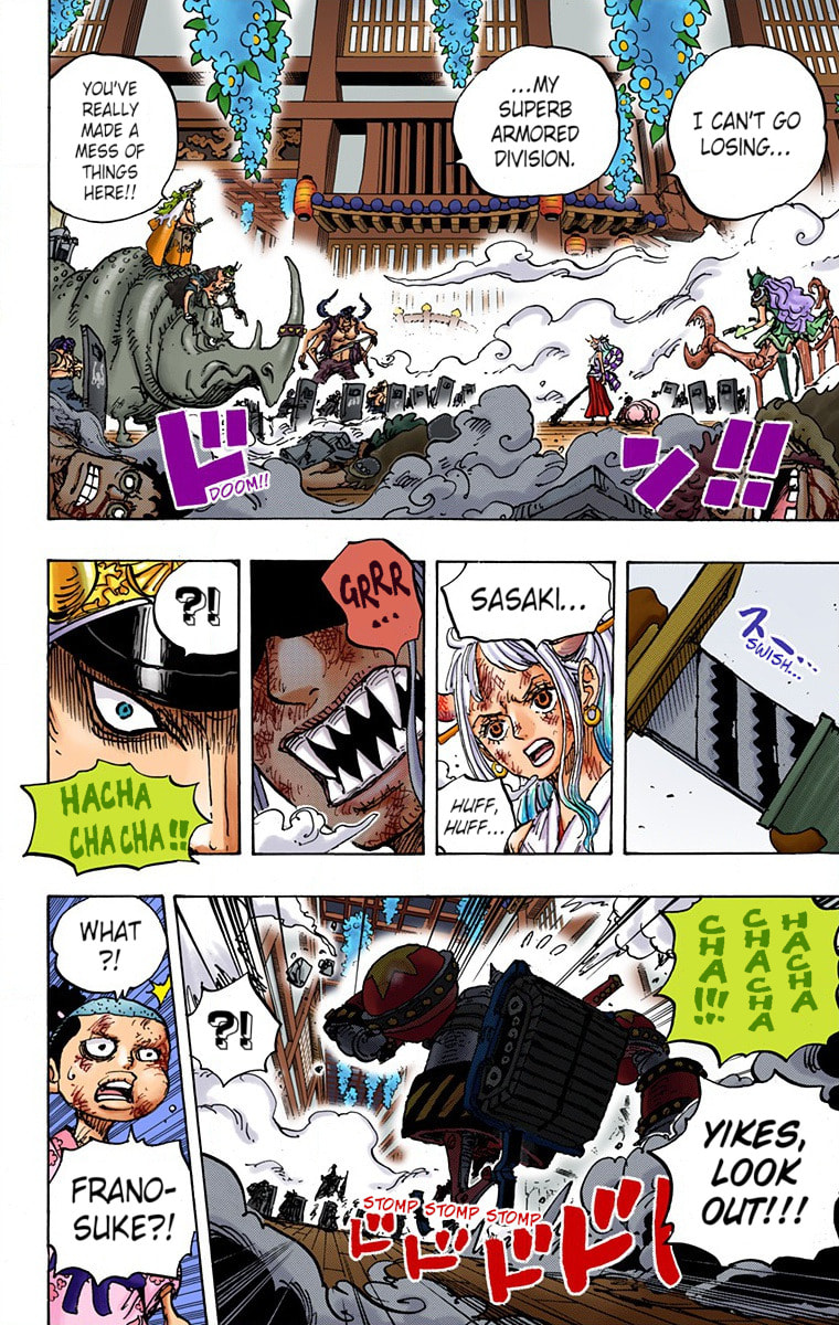 Read One Piece (Colored) chapter 996 image 5 on Lezhin