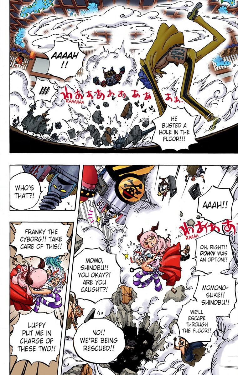 Read One Piece (Colored) chapter 996 image 7 on Lezhin