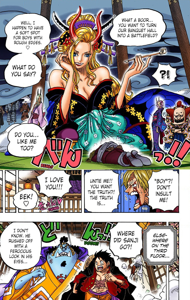 Read One Piece (Colored) chapter 997 image 4 on Lezhin
