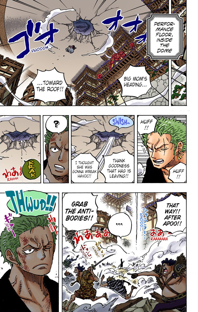 Read One Piece (Colored) chapter 997 image 6 on Lezhin