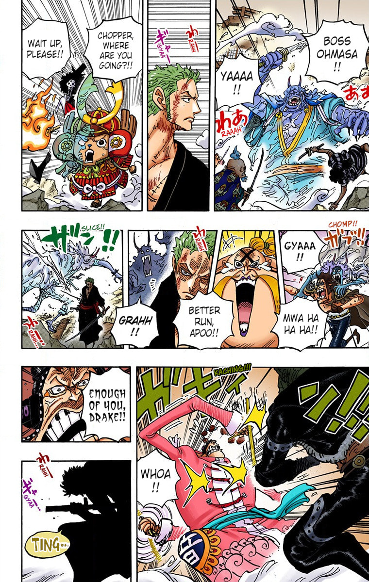 Read One Piece (Colored) chapter 997 image 7 on Lezhin
