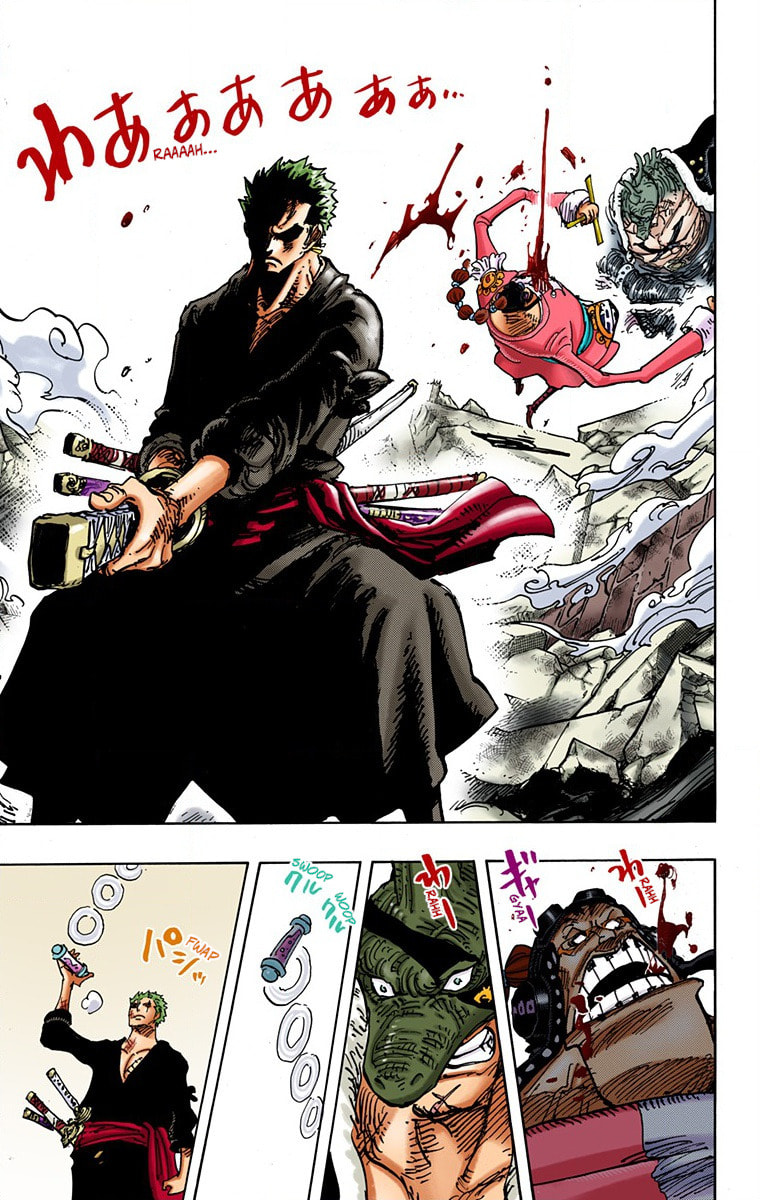 Read One Piece (Colored) chapter 997 image 8 on Lezhin