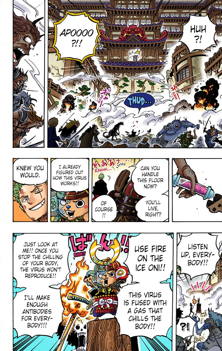 Read One Piece (Colored) chapter 997 image 9 on Lezhin