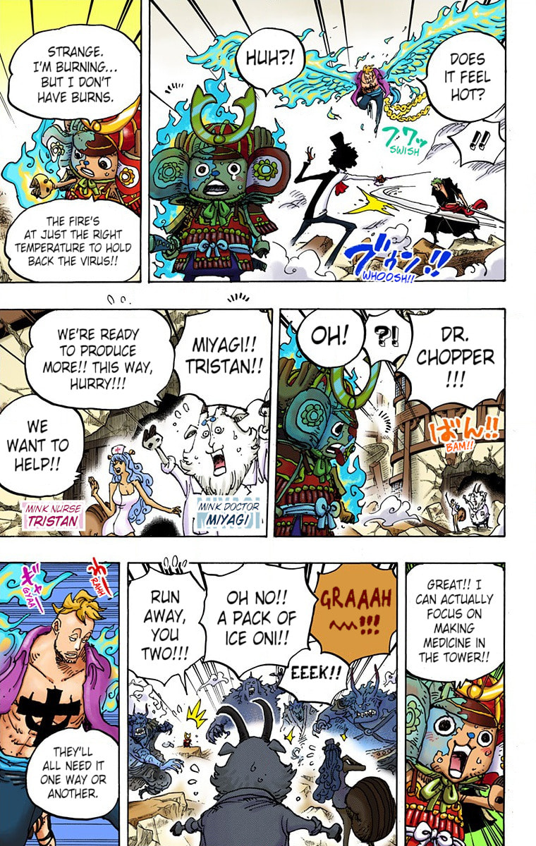 Read One Piece (Colored) chapter 998 image 2 on Lezhin