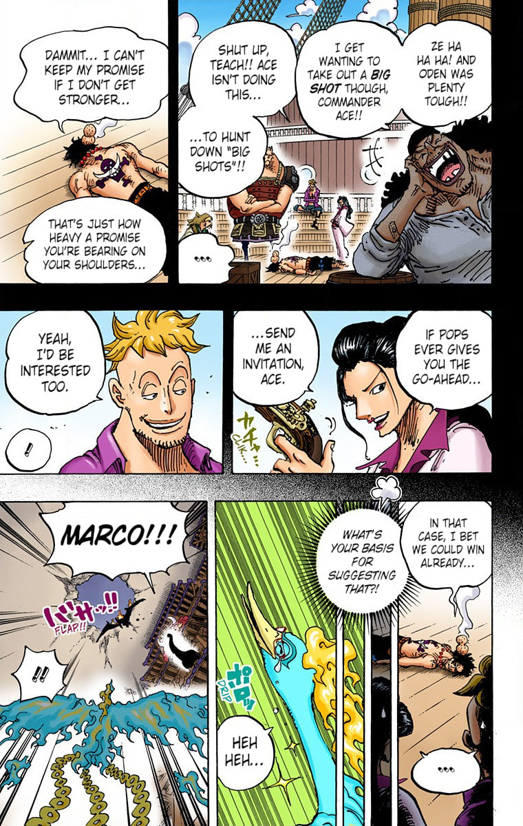 Read One Piece (Colored) chapter 999 image 10 on Lezhin
