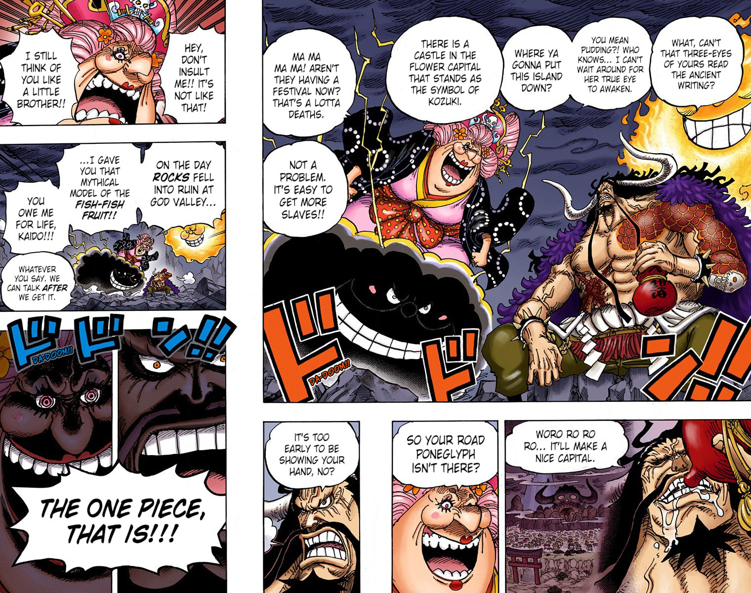 Read One Piece (Colored) chapter 999 image 14 on Lezhin