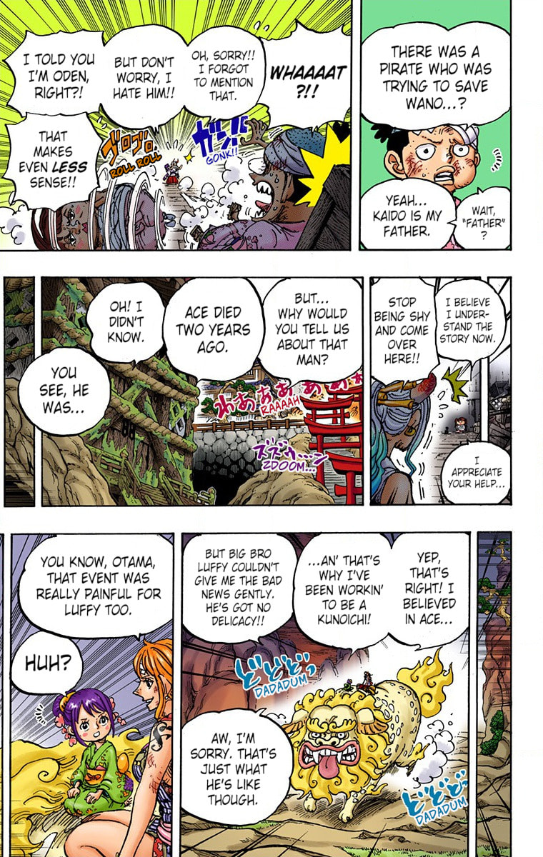 Read One Piece (Colored) chapter 999 image 6 on Lezhin