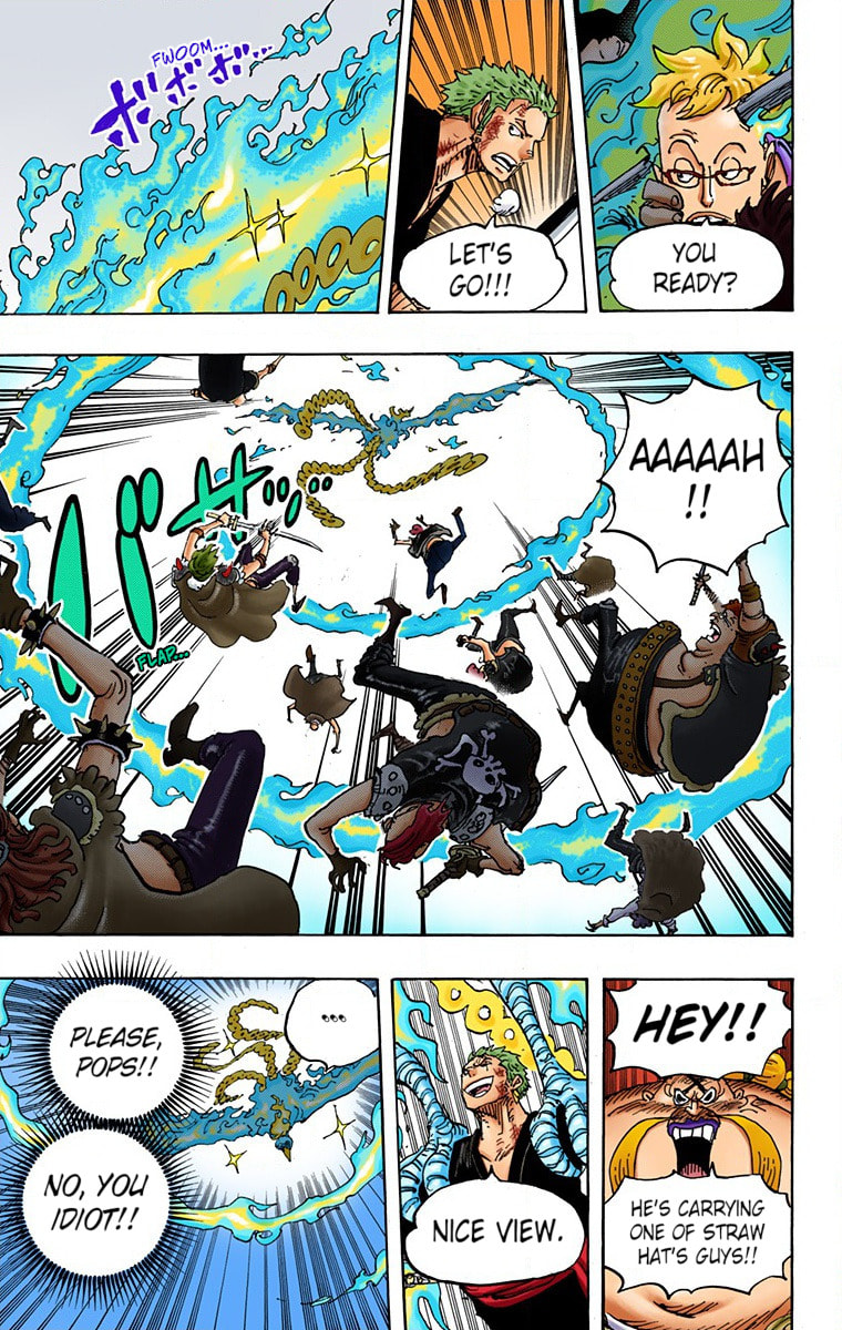 Read One Piece (Colored) chapter 999 image 8 on Lezhin
