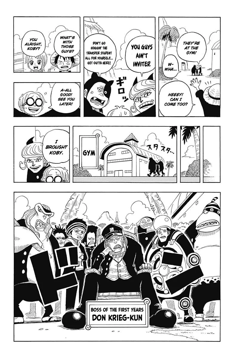 Read One Piece Gakuen chapter 1 image 22 on Lezhin