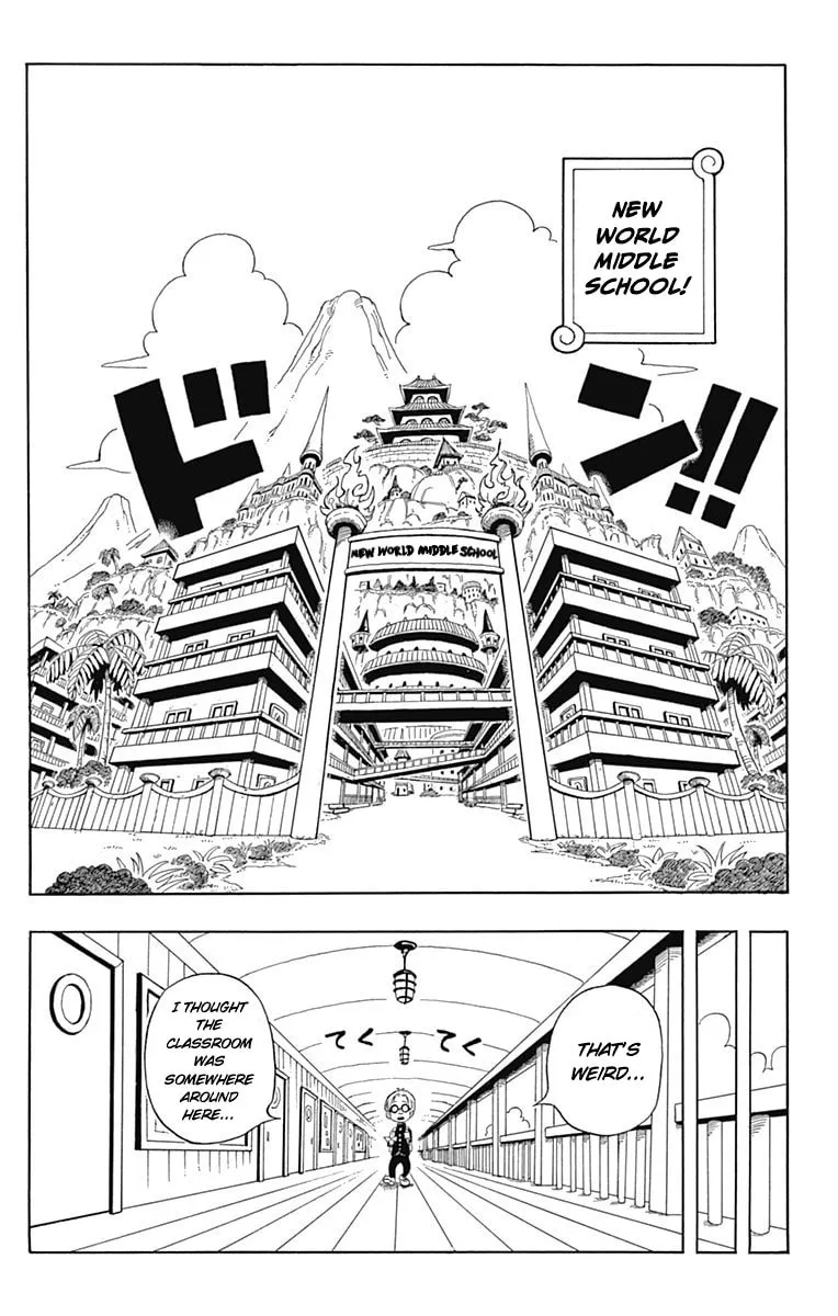 Read One Piece Gakuen chapter 1 image 3 on Lezhin
