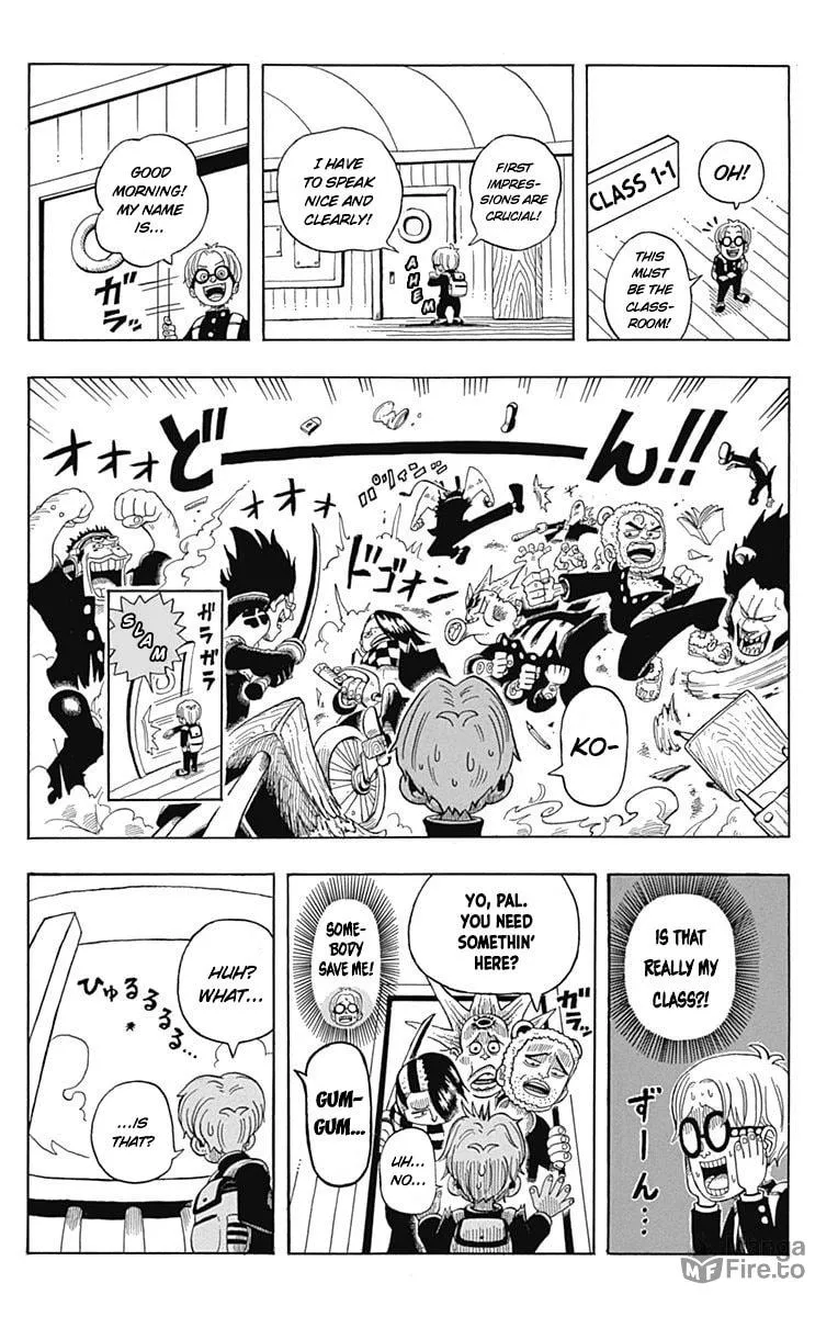 Read One Piece Gakuen chapter 1 image 5 on Lezhin