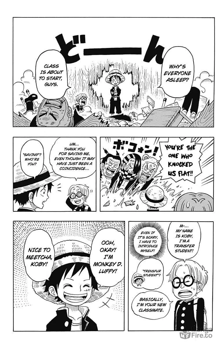 Read One Piece Gakuen chapter 1 image 8 on Lezhin