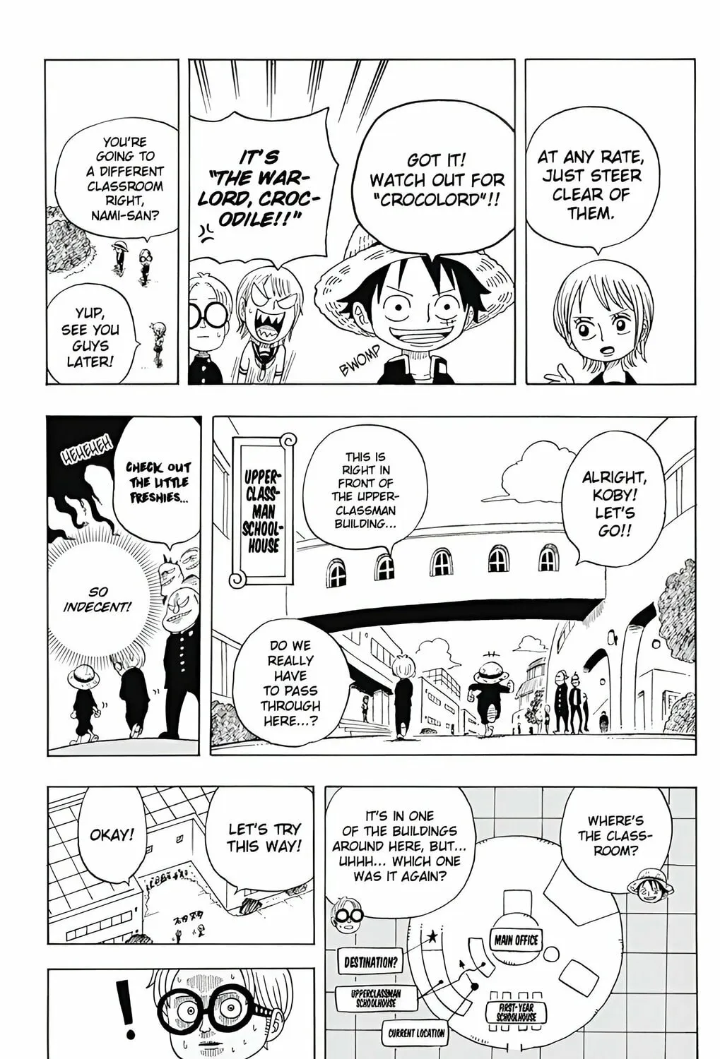 Read One Piece Gakuen chapter 3 image 11 on Lezhin