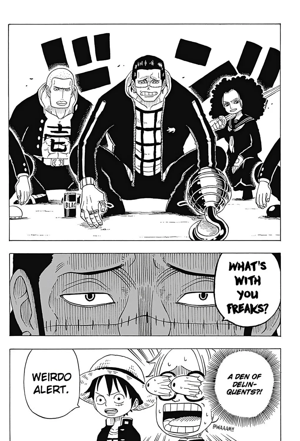 Read One Piece Gakuen chapter 3 image 13 on Lezhin