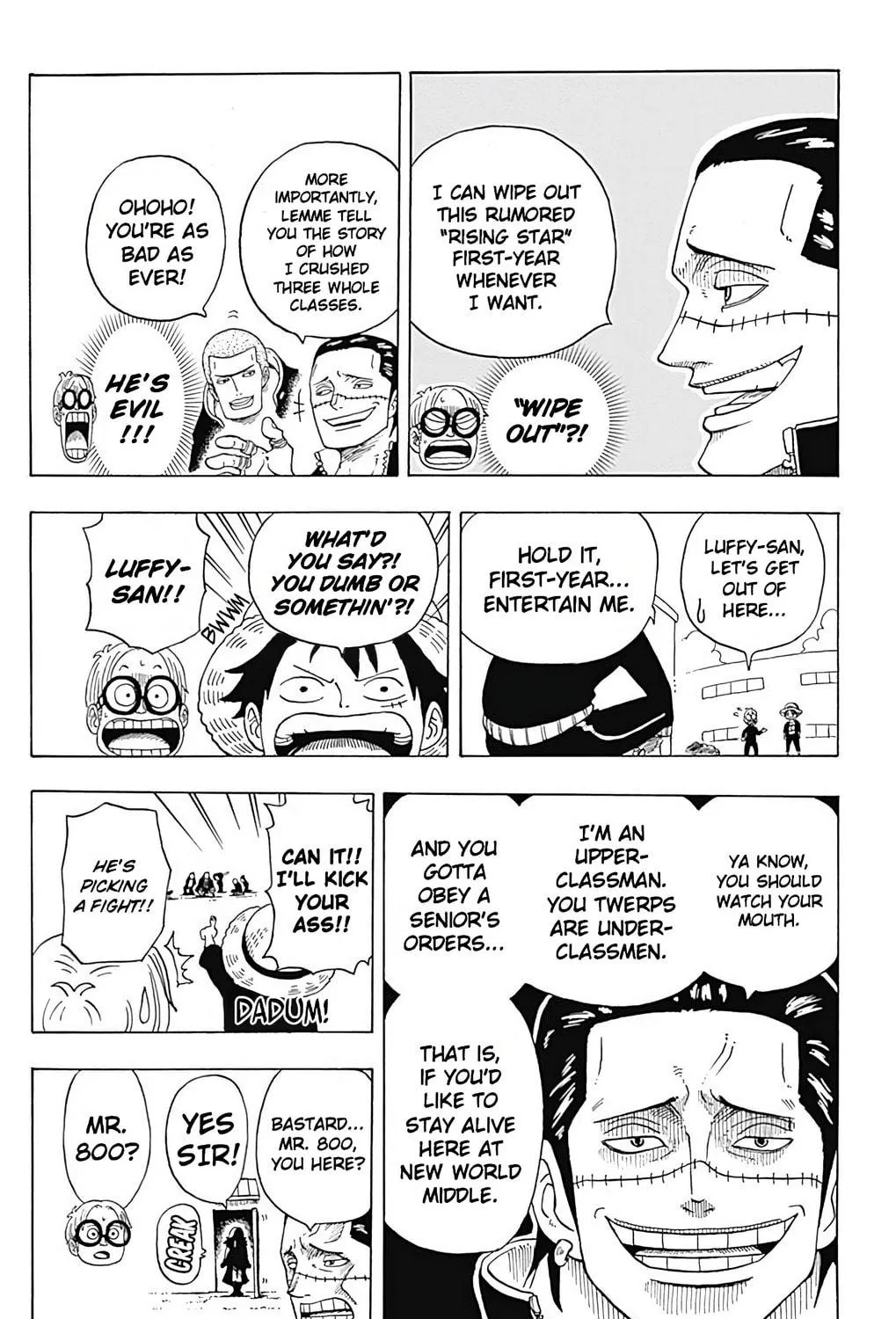 Read One Piece Gakuen chapter 3 image 17 on Lezhin