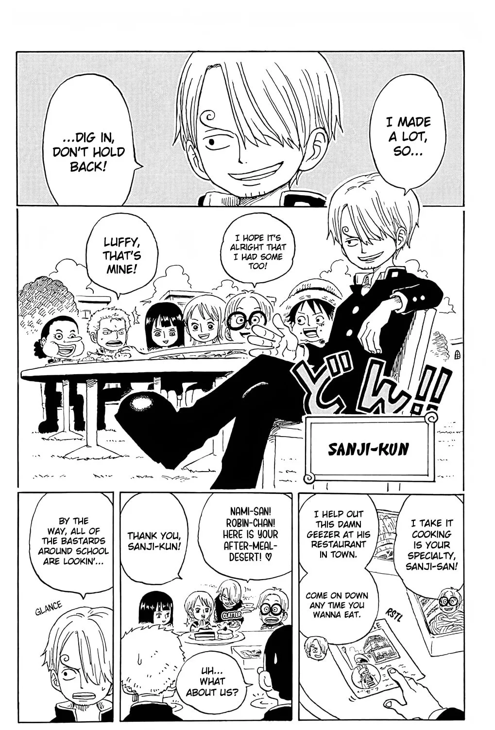 Read One Piece Gakuen chapter 4 image 12 on Lezhin