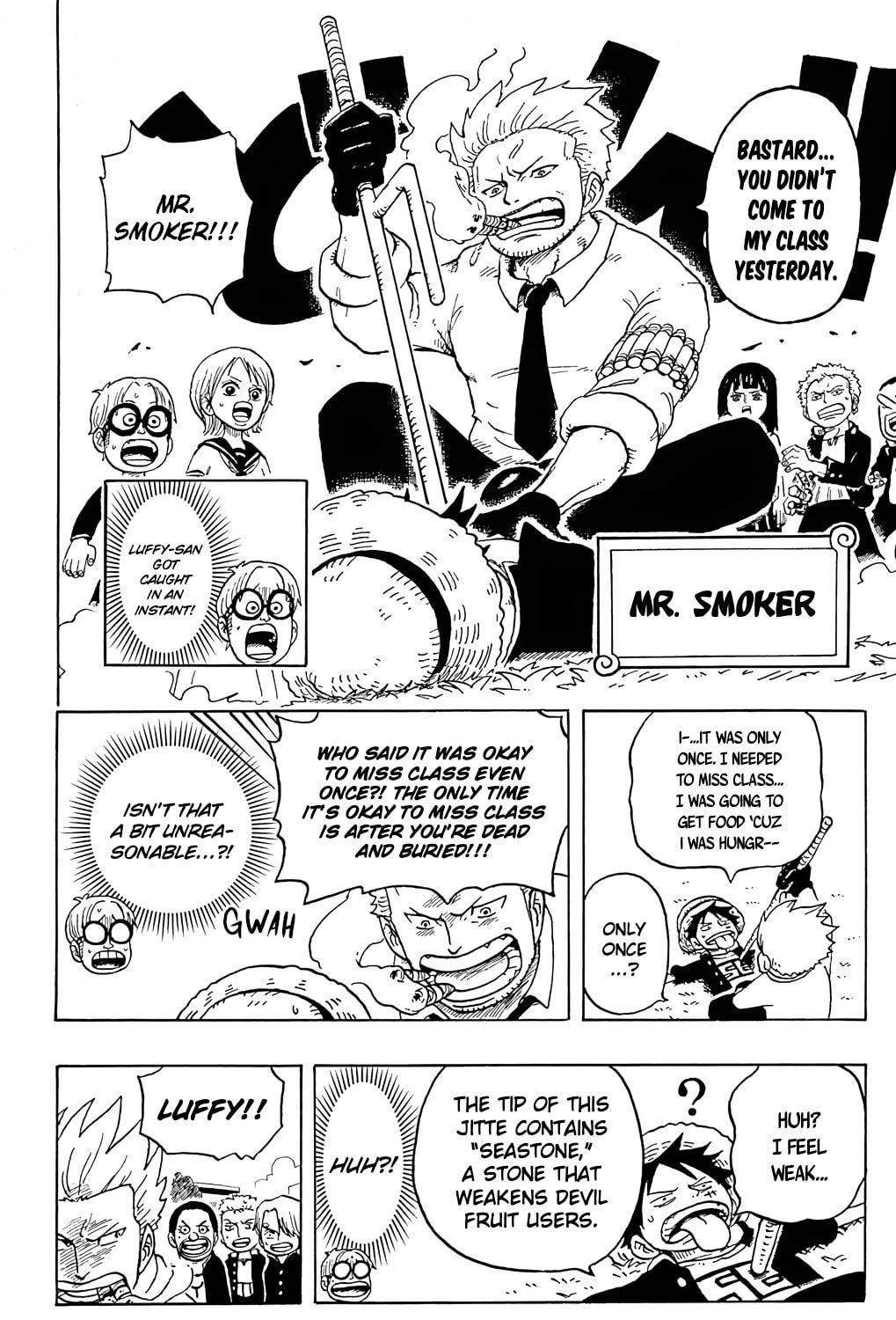 Read One Piece Gakuen chapter 4 image 18 on Lezhin