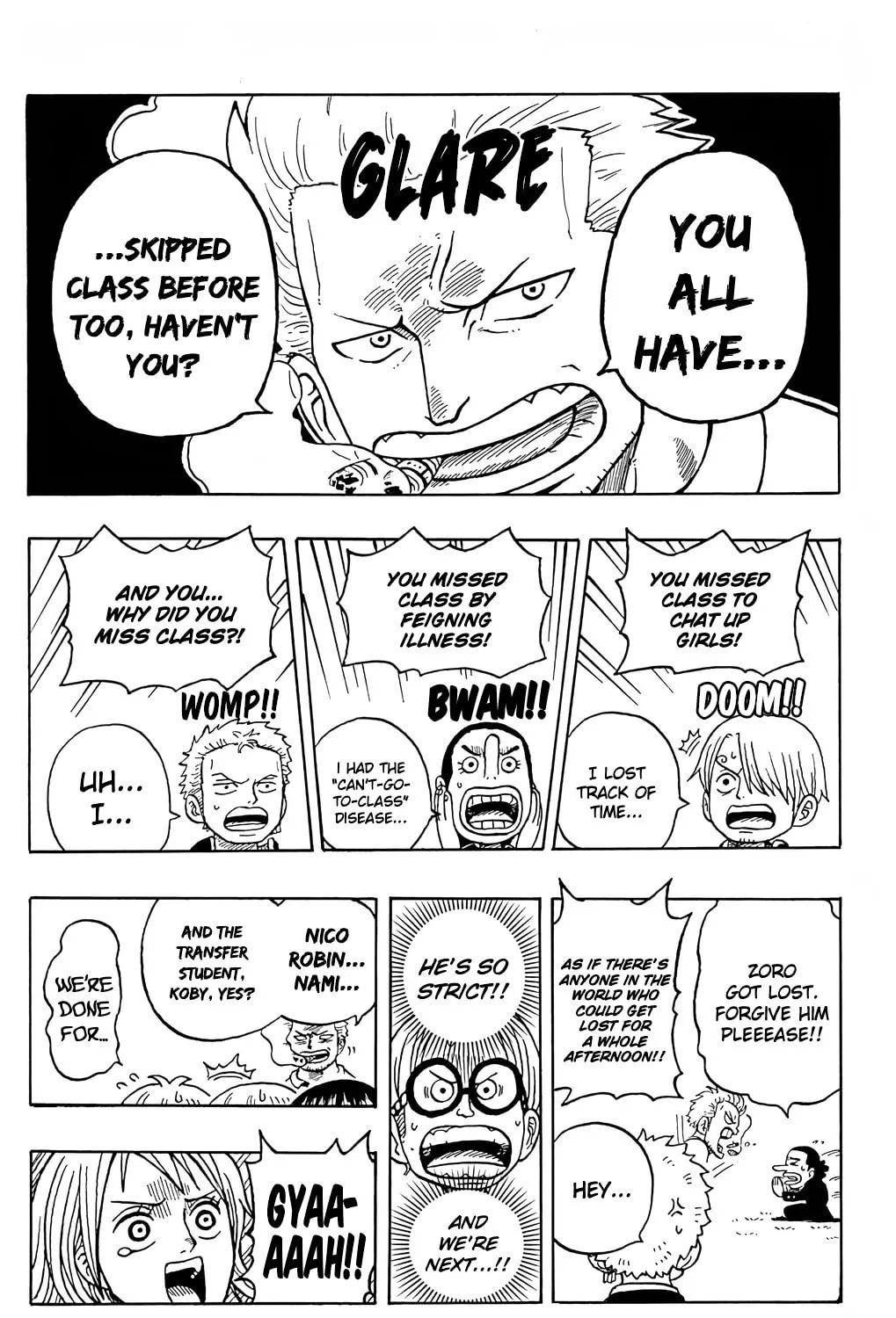 Read One Piece Gakuen chapter 4 image 20 on Lezhin