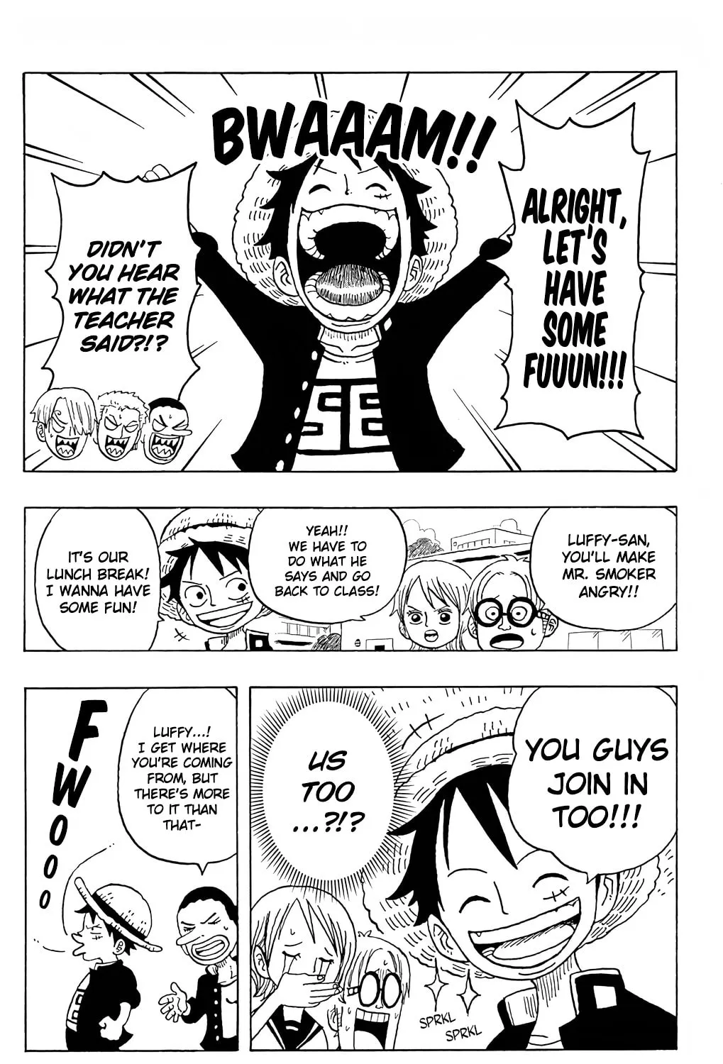 Read One Piece Gakuen chapter 4 image 24 on Lezhin