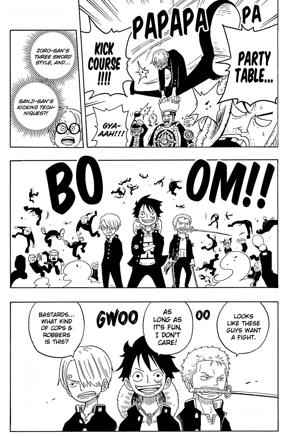 Read One Piece Gakuen chapter 4 image 32 on Lezhin