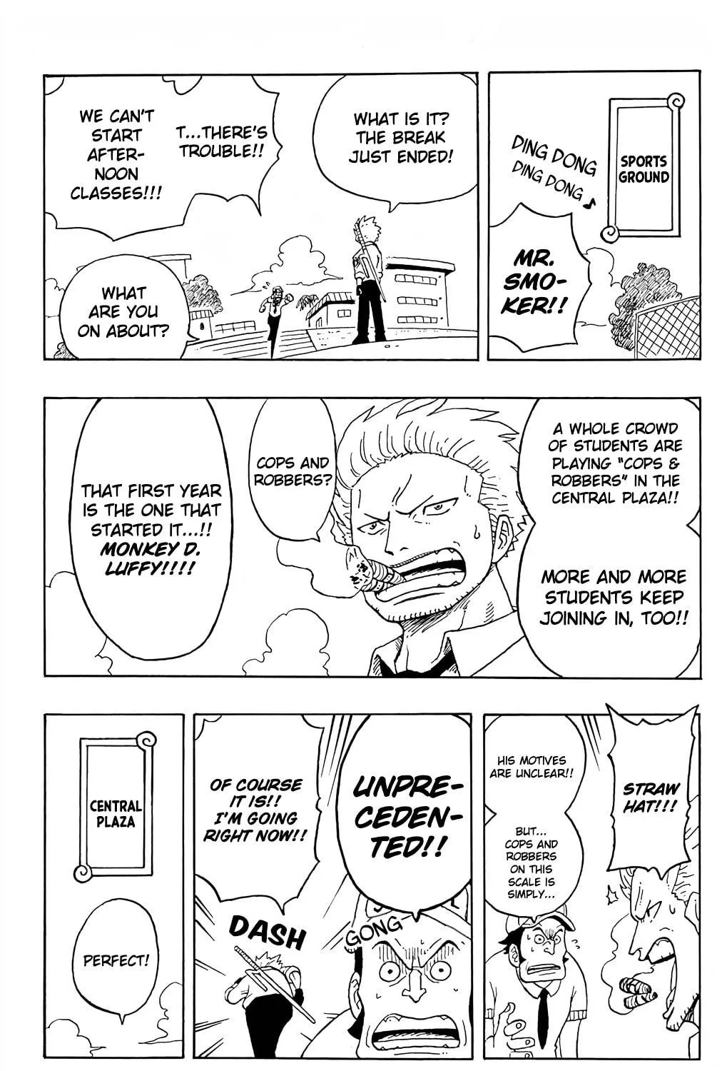 Read One Piece Gakuen chapter 4 image 34 on Lezhin