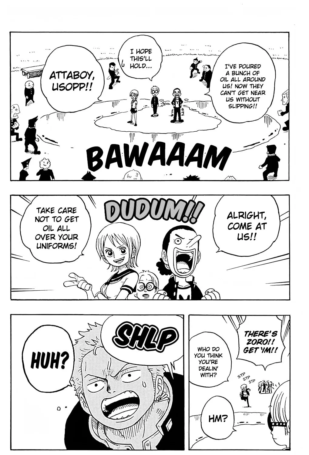 Read One Piece Gakuen chapter 4 image 36 on Lezhin