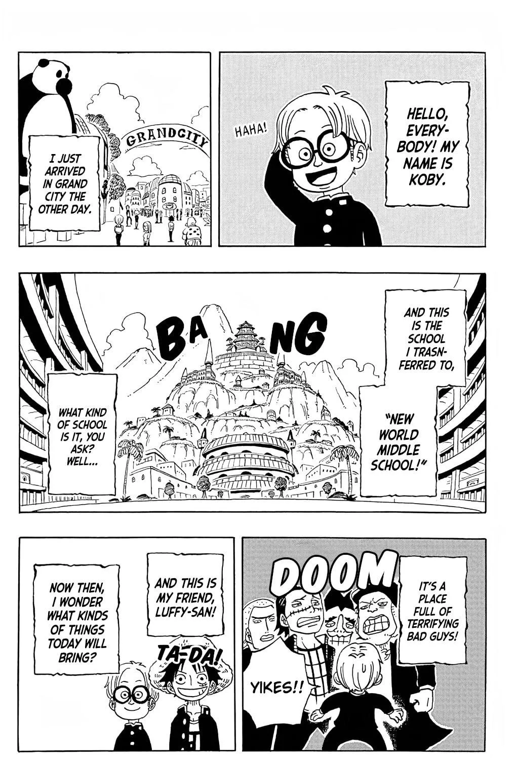 Read One Piece Gakuen chapter 4 image 4 on Lezhin