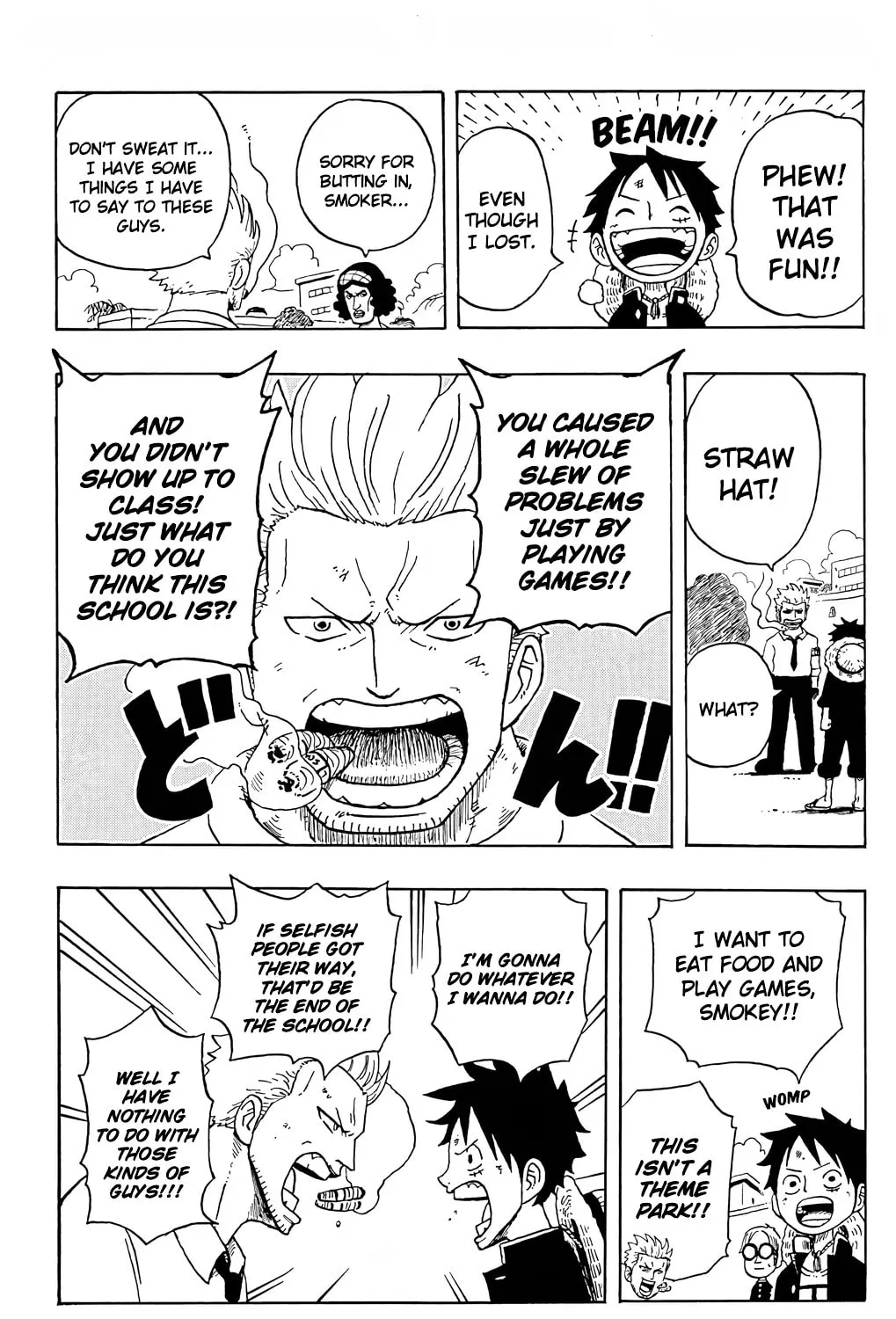 Read One Piece Gakuen chapter 4 image 54 on Lezhin