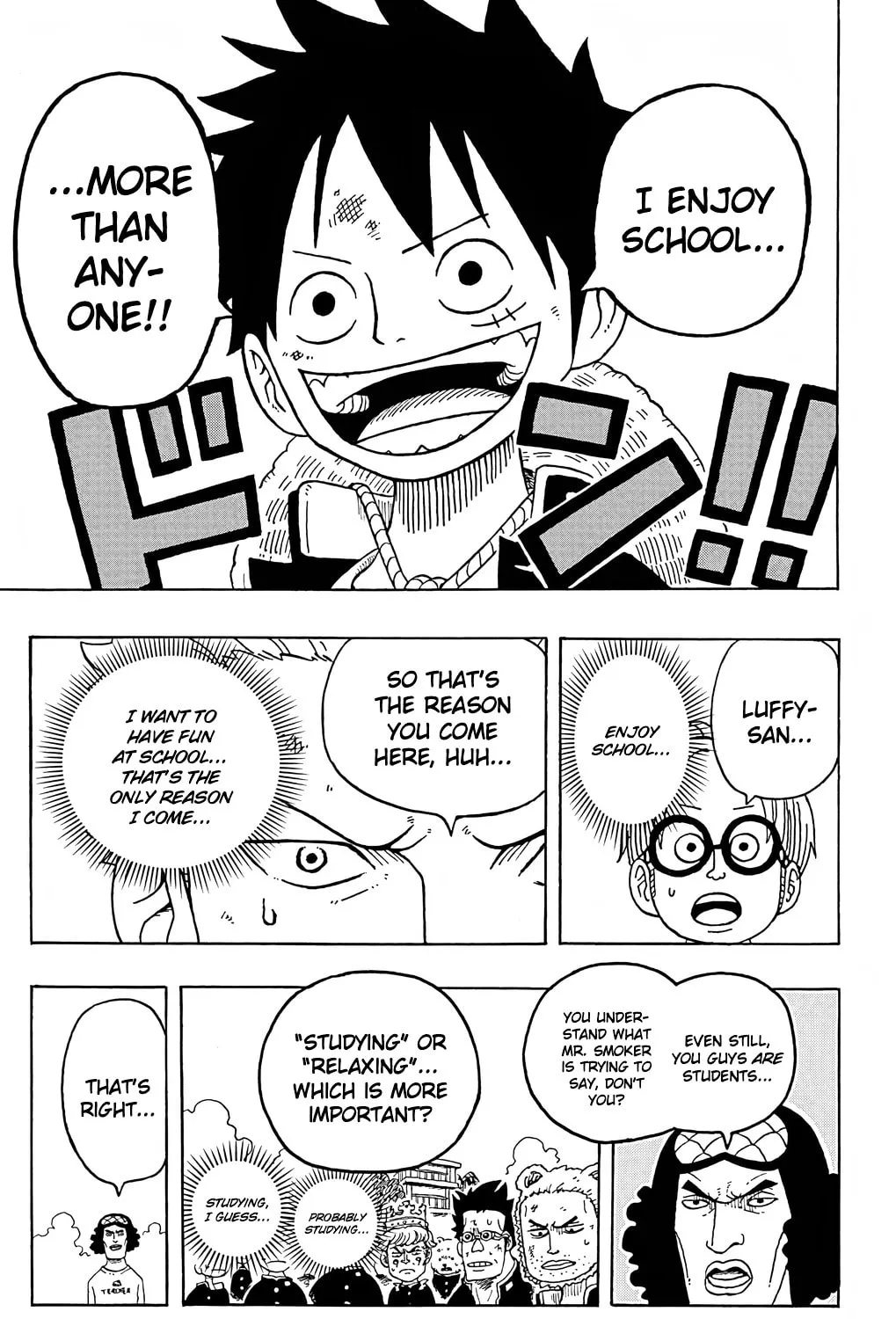 Read One Piece Gakuen chapter 4 image 56 on Lezhin